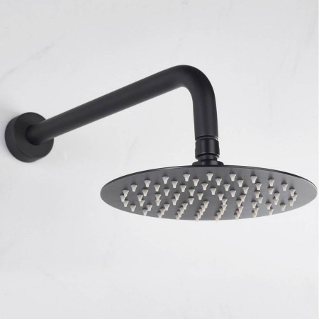 APELO BLK SHWR PK Bristan Apelo Concealed Shower Pack in Black Drench Head
