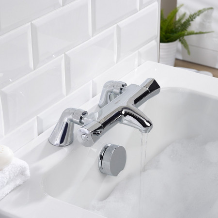 AR2 THBF C Bristan Artisan TMV2 Thermostatic Bath Filler Lifestyle