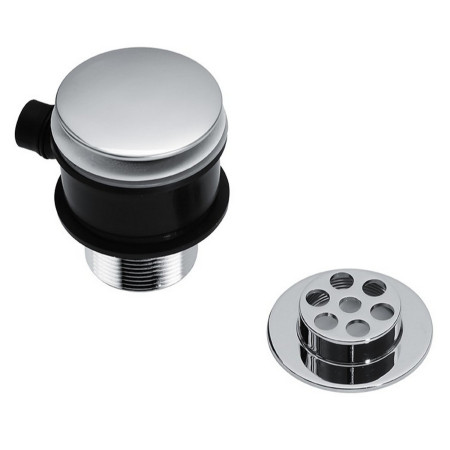 W BATH12 C Bristan Bath Clicker Waste Slotted Chrome Cut Out