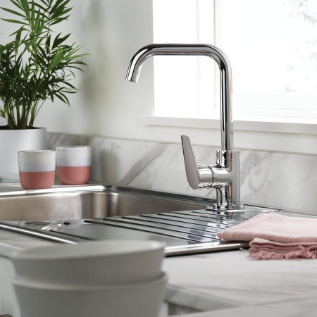 BLB EFSNK C Bristan Blueberry Easyfit Single Lever Sink Mixer Lifestyle
