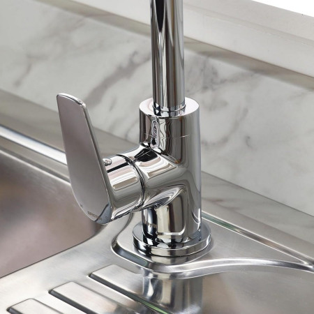 BLB EFSNK C Bristan Blueberry Easyfit Single Lever Sink Mixer Lever Handle Close Up