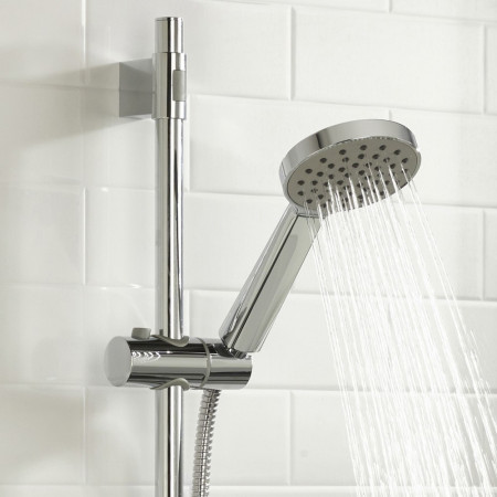 CAP3 SHXAR C Bristan Capri3 Thermostatic Chrome Exposed Shower Handset Switched On