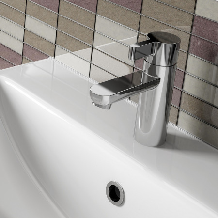 CLIBASC Bristan Clio Basin Mixer Bathroom Setting