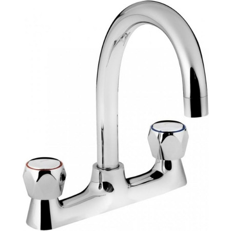 Bristan Club Chrome Deck Kitchen Mixer Tap