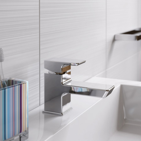 COB BAS C Bristan Cobalt Basin Mixer with Clicker Waste Lifestyle