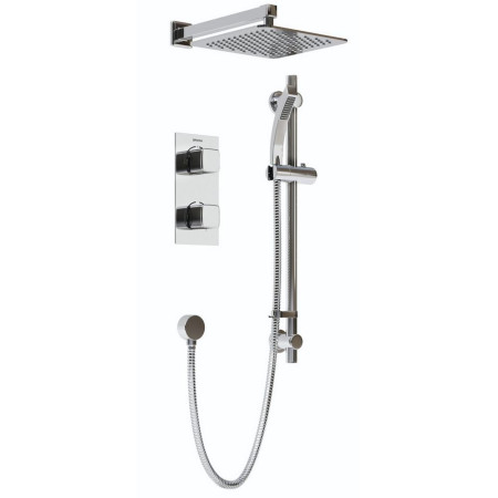 Bristan Cobalt Recessed Dual Control Shower Package