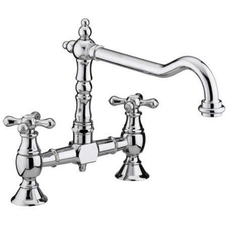 Bristan Colonial Bridge Sink Mixer Chrome