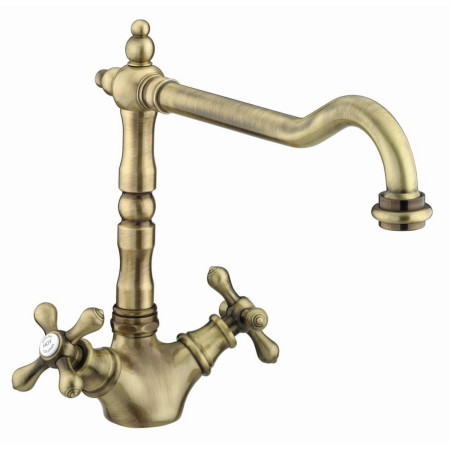 Bristan Colonial Easyfit Sink Mixer Antique Bronze