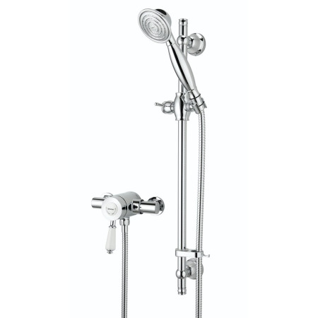 KN2SHXARC Bristan Colonial Thermostatic Exposed Traditional Mini Mixer Shower (1)