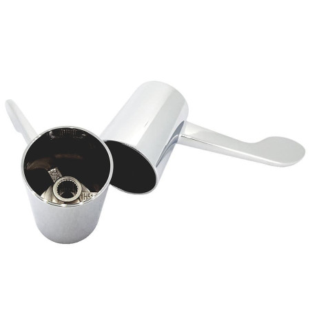 BLH18 Bristan Commity Heads 3 inch Lever Handles Pair - Underneath
