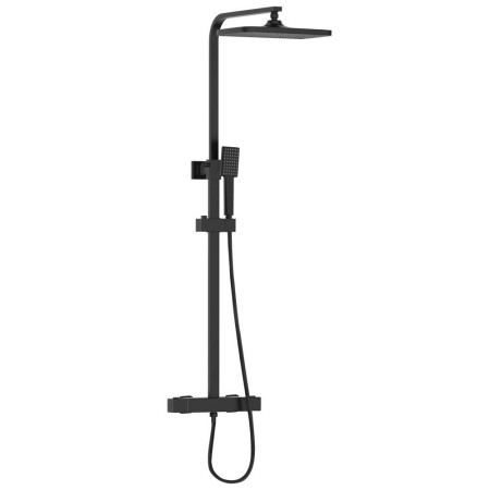 Bristan Craze Black Thermostatic Bar Mixer Shower with Rigid Riser