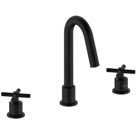 Bristan Cruzar 3TH Basin Mixer in Black