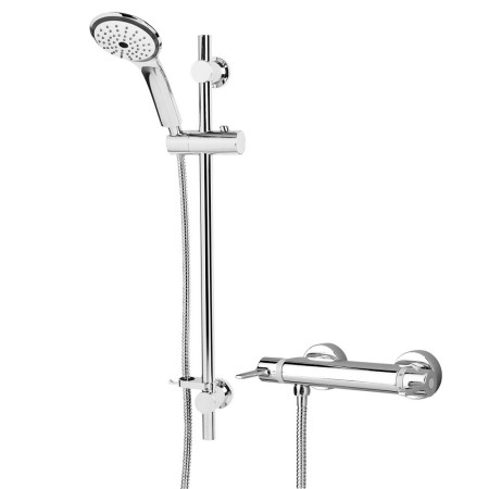 Bristan Design Utility Thermostatic Exposed Bar Valve With Shower Kit