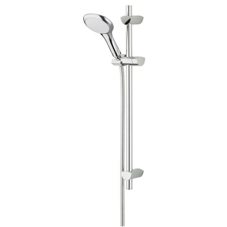 Bristan EVO Shower Kit with Large Single Function Handset and 2m Hose Chrome Plated