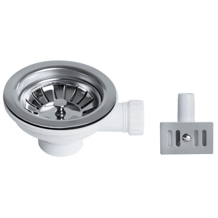 Bristan Economy Basket Strainer Waste with Overflow