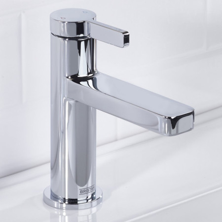 ELEBASC Bristan Elevar Chrome Basin Mixer with Clicker Waste Lifestyle