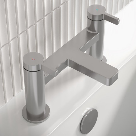 ELEBFC Bristan Elevar Chrome Bath Filler Lifestyle
