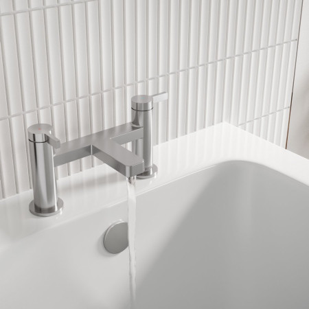 ELEBFC Bristan Elevar Chrome Bath Filler Bathroom Setting
