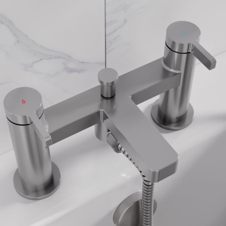 ELEBSMC Bristan Elevar Chrome Bath Shower Mixer Bathroom Setting