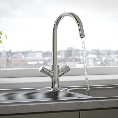 FRNEFSNKC Bristan Fern Easyfit Kitchen Sink Mixer in Chrome Lifestyle