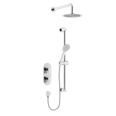 FRAMMENTOSHWRPK Bristan Frammento Concealed Dual Control Shower Pack in Chrome