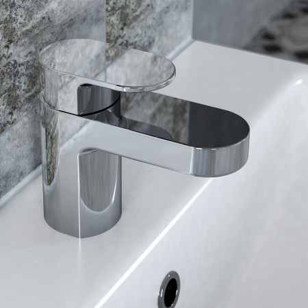 FRZ BAS C Bristan Frenzy Basin Mixer With Clicker Waste Lifestyle