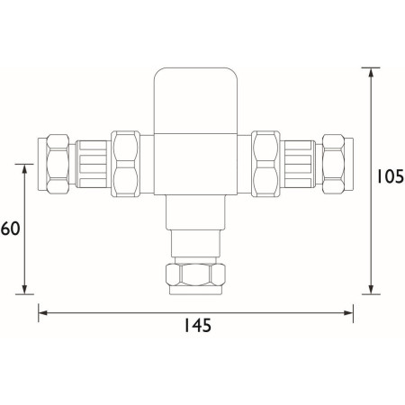 MT503CP Bristan Gummers 15mm Thermostatic Mixing Valve (2)