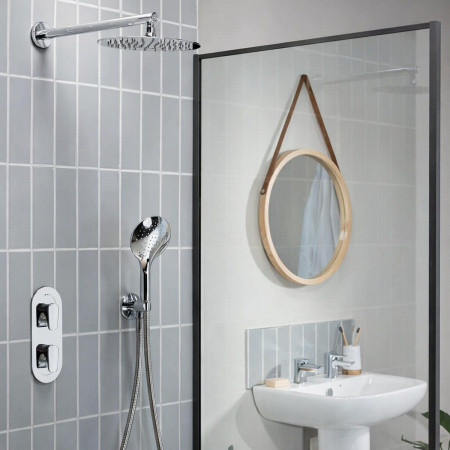 HOURGLASS SHWR PK3 Bristan Hourglass Shower Pack Three Lifestyle
