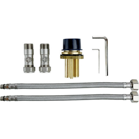 J SFSNK EF C Bristan Java Single Flow Monobloc Sink Mixer in Chrome Easyfit Base Cut Out