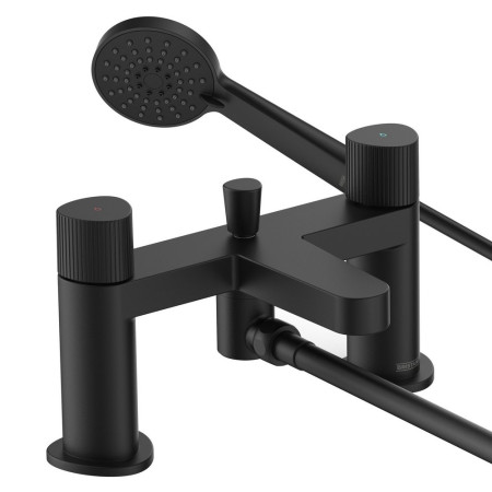 Bristan Liso Black Bath Shower Mixer