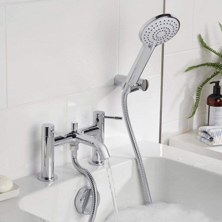 MI BSM C Bristan Mila Bath Shower Mixer Chrome Lifestyle