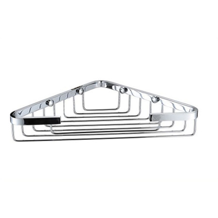 Bristan Open Front Corner Fixed Wire Basket