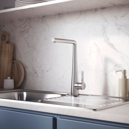 PNEEFSNKC Bristan Pine Easyfit Kitchen Sink Mixer in Chrome Lifestyle