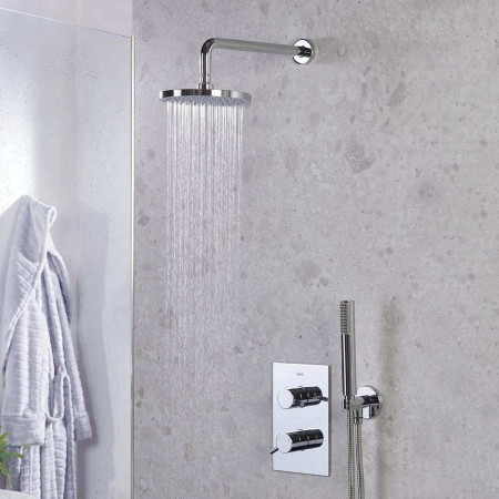 PRISM SHWR PK4 Bristan Prism Shower Pack 4 Complete in Chrome Lifestyle