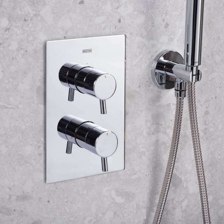 PRISM SHWR PK4 Bristan Prism Shower Pack 4 Complete in Chrome Shower Valve