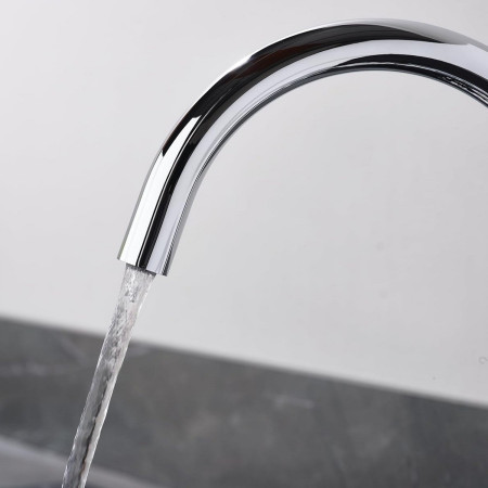 RSP EFSNK C Bristan Raspberry Easyfit Single Lever Sink Mixer Spout Close Up
