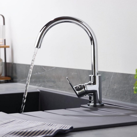 RSP EFSNK C Bristan Raspberry Easyfit Single Lever Sink Mixer Switched On