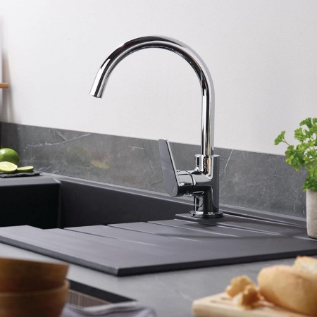 RSP EFSNK C Bristan Raspberry Easyfit Single Lever Sink Mixer Lifestyle