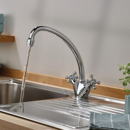 RGSNKEFC Bristan Regency Easyfit Sink Mixer Kitchen Setting