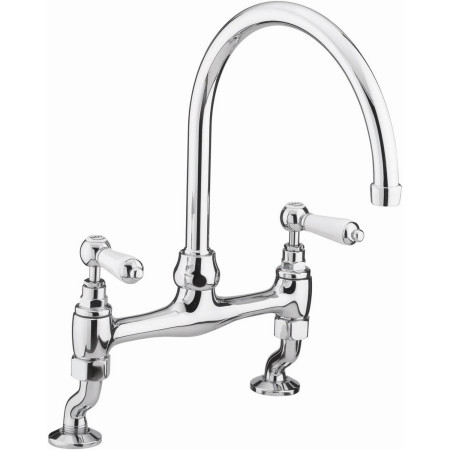 Bristan Renaissance Bridge Sink Mixer in Chrome
