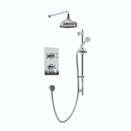 Bristan Renaissance Recessed Dual Control Traditional Shower Pack Product