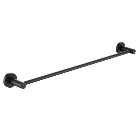 Bristan Round Towel Rail Black