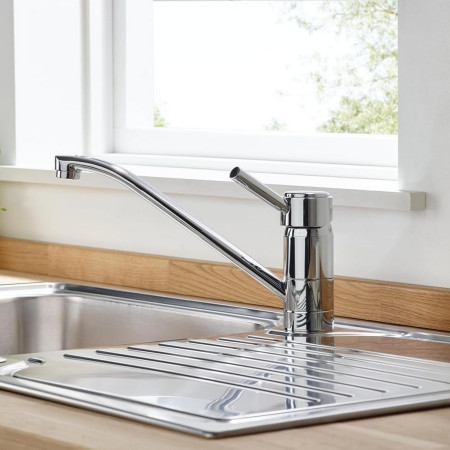 RU SNK EFC Bristan Ruby Easyfit Monobloc Chrome Kitchen Sink Mixer Tap Kitchen Setting