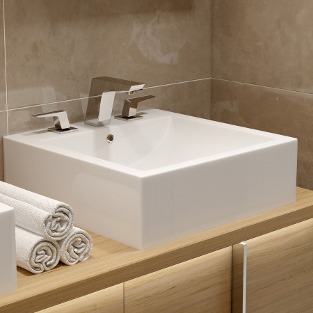 SAI 3HBAS C Bristan Sail 3 Hole Basin Mixer Lifestyle