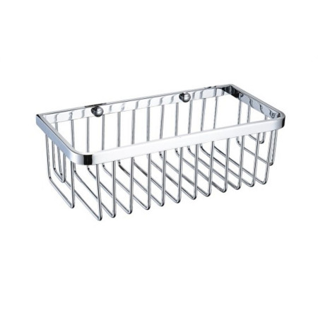 COMPBASK03C Bristan Small Wall Fixed Wire Basket (1)