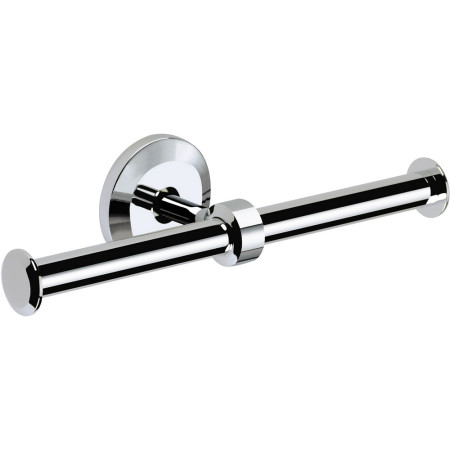 SO DROLL C Bristan Solo Double Toilet Roll Holder Chrome Plated