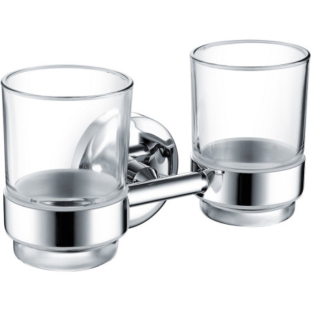 Bristan Solo Double Tumbler & Holder Chrome
