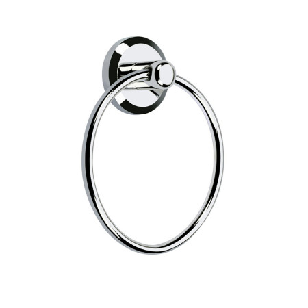 SO RING C Bristan Solo Towel Ring Chrome Plated (1)