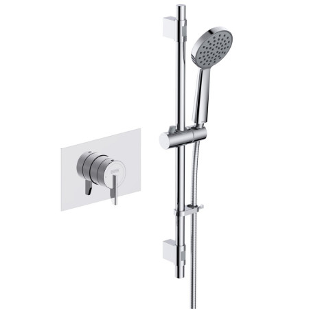 Bristan Sonique3 Thermostatic Chrome Concealed Shower