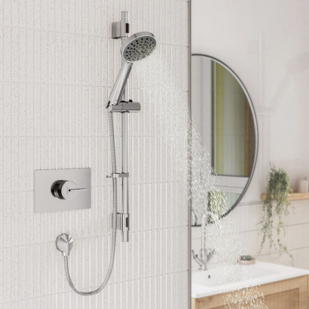 SOQ3 SHCAR C Bristan Sonique3 Thermostatic Chrome Concealed Shower Lifestyle